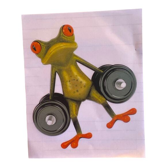 Funny Frog Sticker Set – Frog Decals for Signs, Laptops, Water Bottles Scrapbook - Picture 4 of 7